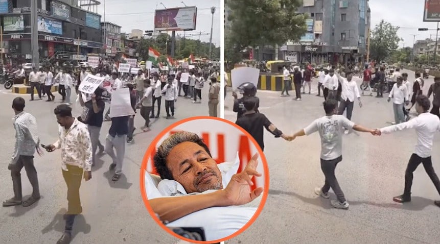 Thousands Rally In Indore For Sonam Wangchuk
