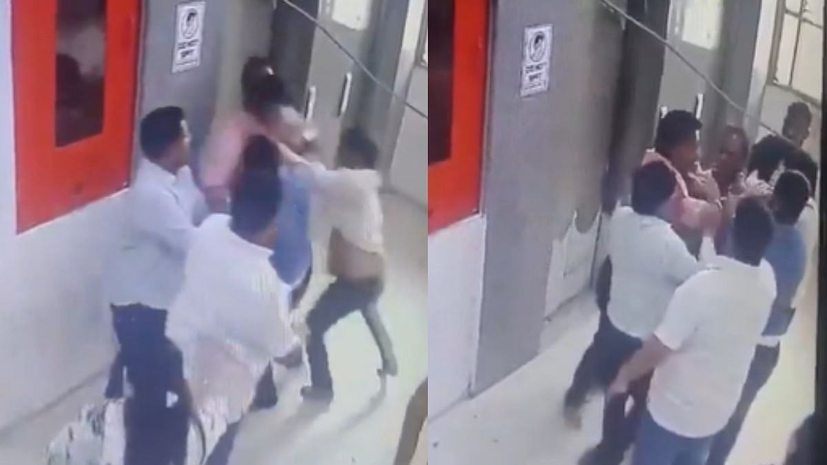 Shiv Sena Leaders Clash In Ghatkopar East