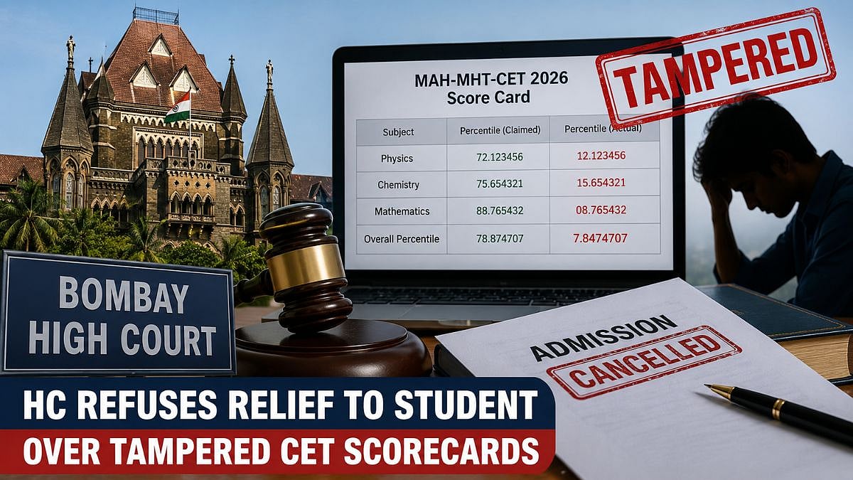 Bombay HC Upholds Cancellation of B.Tech Admission Over Tampered Scorecards