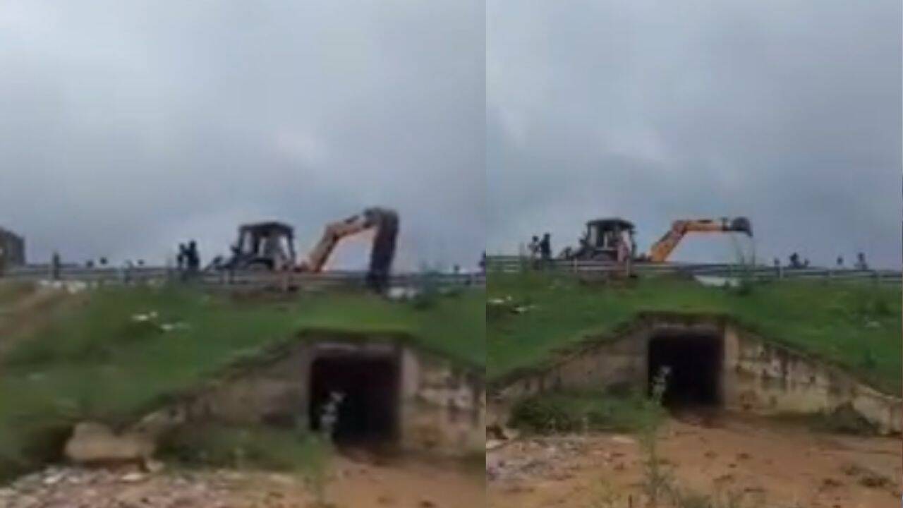 Ganga Expressway Section Sinks Near Bijnor