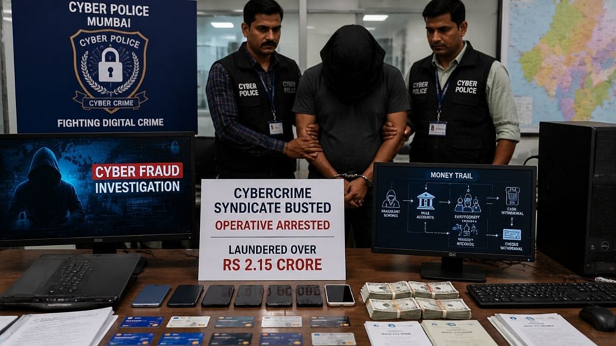 Jalgaon Man Arrested For ₹2.14 Crore Cybercrime Scam
