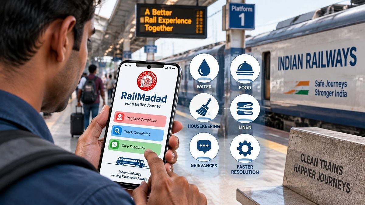 Railways Revamps RailMadad Portal For Faster Complaint Handling